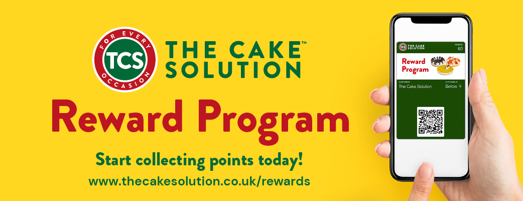 The Cake Solution Reward Program. Start collecting points today!
