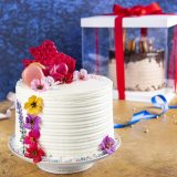 Deluxe White  Party Cake