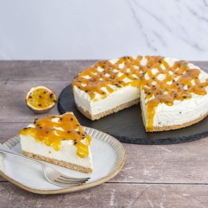 continental passionfruit cheesecake